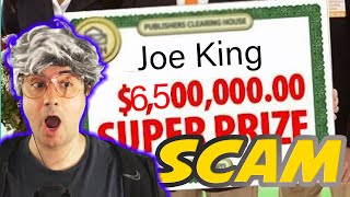 I Won 65 Million In Publishers Clearing House SCAM [upl. by Siroval798]