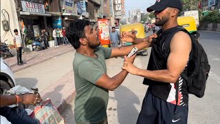 Taking Peoples Phones In INDIA I GOT JUMPED [upl. by Enaasiali]