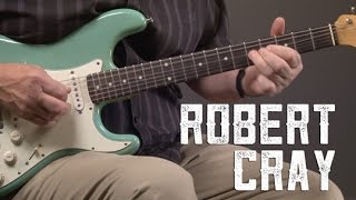 Robert Cray Blues Guitar Lesson [upl. by Attenhoj543]