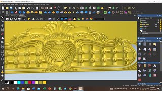 3D TOOLPATH IN ARTCAM 18 [upl. by Burnie36]