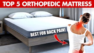 Top 5 Best Orthopedic Mattress In India 2024⚡ Best Orthopedic Mattress Under 5000⚡ Prices amp Reviews⚡ [upl. by Etteyniv575]