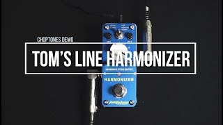 Toms Line Pedals  AHAR3 Harmonizer  Playthrough Harmonist Pitch Shifter [upl. by Mines]