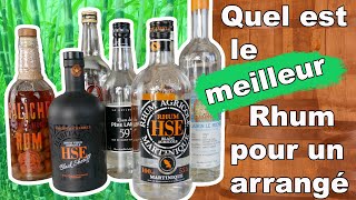 Quel est le meilleur rhum pour faire un rhum arrangé  AutourDuRhum 25 [upl. by Tolmann]