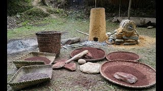 Primitive Skills Making Steel From Iron Ore [upl. by Yetnom]