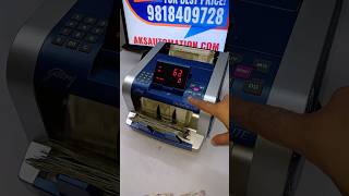 Godrej Crusader Lite Heavy Duty Money Counter  UVMG Fake Note Detection  ADDBATCH Facility 💰 [upl. by Meagher]