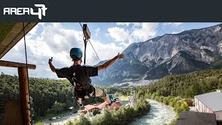 AREA 47 in Tirol  The Ultimate Outdoor Playground Official Trailer 2018 [upl. by Glynas833]