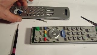 How to repair or fix Sony TV remote control button issue [upl. by Ruffin]