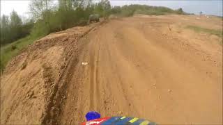 Motocross GoPro YZ 125 Doncaster Moto Parc 2 stroke RAW Finningley [upl. by Slotnick]