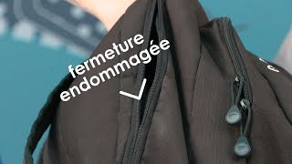 ZlideOn ®  Réparer fermeture de sac à dos cassée en 30 secondes [upl. by Knipe]