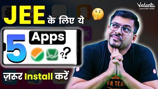 5 Important Apps for JEE Mains amp Advanced 2024  Free Mock Tests PYQs for JEE Preparation [upl. by Suisyola]