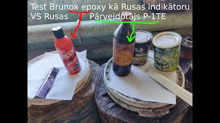 Iemēģinu Brunox Epoxy kā rūsas indukātoru salidzinu ar veco metodi Ortofosforskābi [upl. by Ilyk]