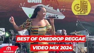 BEST OF REGGAE ONE DROP VIDEO MIX 2024 BY THE GREAT INFINITY 22 DJS AT VOL 22 FT ALAINECHRIS BROWN [upl. by Carmelia]