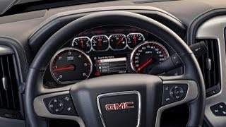 2014 GMC Sierra Everything youd ever want to know about the new trucks interior design [upl. by Surtemed823]