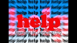 Erste Hilfe  Sanitäter  Lehrvideos  Anwendung des Larynxtubus LTSD [upl. by Bobbye]