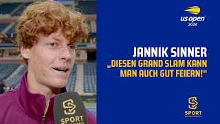 USOpenChampion Jannik Sinner quotEs bedeutet sehr viel für michquot  US Open 2024  SDTV [upl. by Jemmie276]