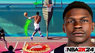 Anthony Edwards Is A BODY CATCHER In NBA 2k24 [upl. by Anivle]