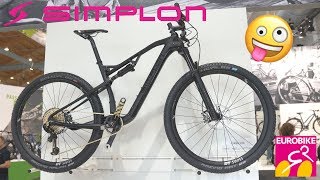 New SIMPLON Bikes 2019 Cirex Rapcon Steamer Razorblade  Eurobike 2018 4K [upl. by Lorou854]