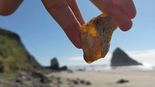 Cannon Beach OR Rockhounding amp Geology [upl. by Spragens10]