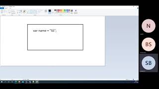 JavaScript 1 Introduction creating variables [upl. by Ardnik]