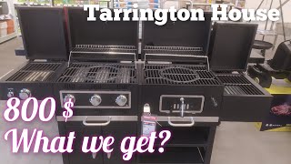 Tarrington House BBQ GAS  Charcoal review  800 €   Budget BBQ 31 burners [upl. by Ellehsor]