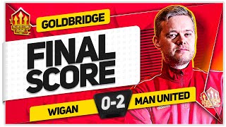 MAGNIFICENT MAINOO WIGAN 02 MANCHESTER UNITED GOLDBRIDGE Reaction [upl. by Gundry]