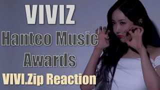 VIVIZ 비비지  VIVIZip Hanteo Music Awards  Behind Video Reaction [upl. by Leipzig]