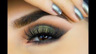 Green eyeshadow Tutorial using Colourpop  SalQu [upl. by Gerek769]