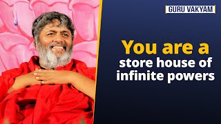 Guru Vakyam English Episode 1036  You are a store house of infinite powers [upl. by Llekcir]