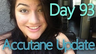 Day 93 Accutane SEVERE Acne Update NO MORE ACNE [upl. by Anitsirk885]