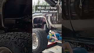 always missing 10mm socket youtube shortsfeed shorts squarebody diesel truck automobile [upl. by Ortrud869]