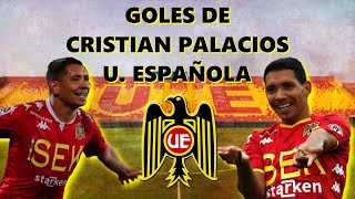 Todos los Goles de Cristian Palacios en Unión Española [upl. by Araz997]