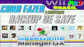 53 Como fazer e recuperar backup de save Wii [upl. by Jenks276]