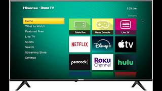 Review Hisense 32A4NR Class A4 Series FHD 1080p Smart Roku TV 2024 Model [upl. by Htide559]