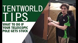 Coleman Instant Up Tent Poles Explained  Tips amp Tricks [upl. by Annayrb]