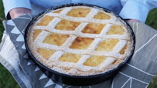 PASTIERA NAPOLETANA versione PASQUA 2020  ricetta con ingredienti più comuni  Davide Zambelli [upl. by Seth193]