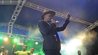 Hassan Nduga nga asawula live ku stage mu kivvulu kya Cultural Festival Bagudde ebiggwo [upl. by Buhler]