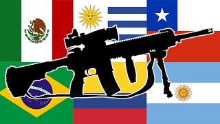 Las 10 Mejores Armas de Fuego Hechas en Latinoamérica Parte 1 [upl. by Xam]