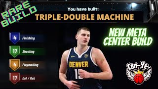 BEST CENTER BUILD NBA 2K22 CURRENT GEN  2 RARE BUILDS [upl. by Guglielmo]