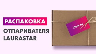 Распаковка — Отпариватель LauraStar Lift Plus Ultimate Black [upl. by Cryan]