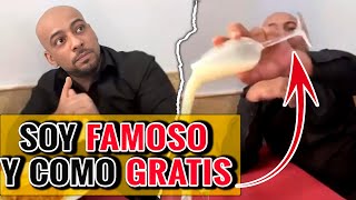 Youtuber Borja Escalona intenta comer gratis y todo sale mal [upl. by Lavern]