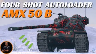 AMX 50B With Four Shots  Does It Suck Now  WoT Blitz [upl. by Benkley337]