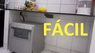 Como Instalar Uma Máquina de Lavar Louças Brastemp 8 serviços Fácil [upl. by Atterg]