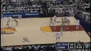 2004 NCAA Mens Basketball National Championship game UCONN vs Georgia Tech [upl. by Silber274]