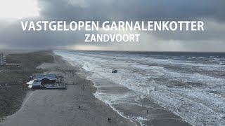 GESTRANDE GARNALENKOTTER YM22 BIJ ZANDVOORT [upl. by Turmel]