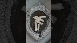 Chalk crumbling satisfying asmr satisfyingvideo shortsvideo [upl. by Otrebmal]