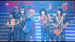 KISS live at quotWetten dassquot on February 27th 2010 quotI Was Made For Lovin Youquot amp quotSay Yeahquot HQ [upl. by Ynnavoeg213]