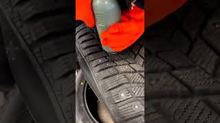 Studding Tires for Winter [upl. by Herzel]