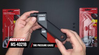 Accutire MS4021B Digital Tire Pressure Gauge  Unboxing [upl. by Acinor]