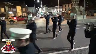 Dungannon Volunteer FB  Downshire Guiding Star FB Parade 2024 [upl. by Tterrej]