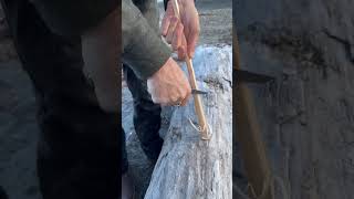 Best way to start a campfire Feather sticks [upl. by Katha]